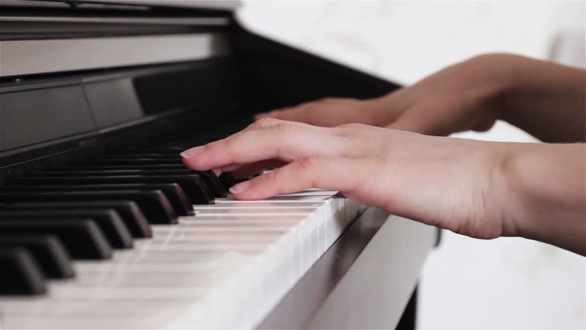 playing piano